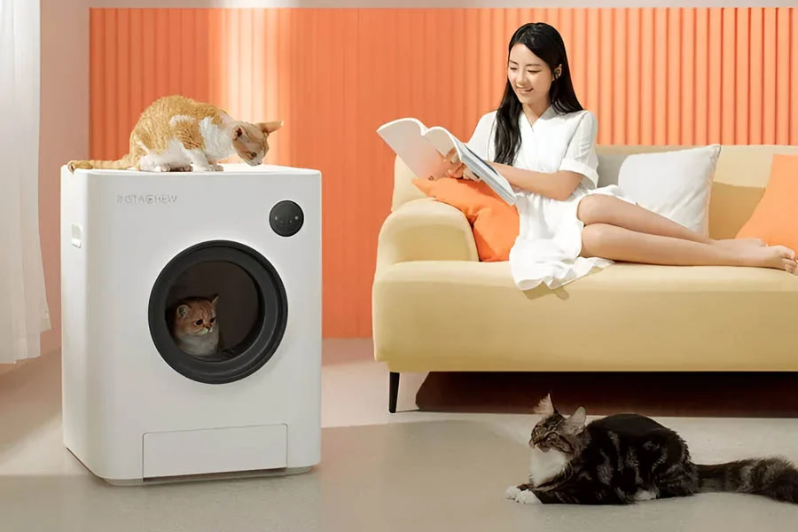 automatic litter box for cats