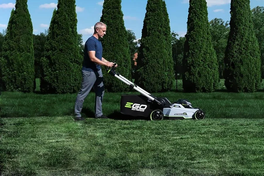 push mowers