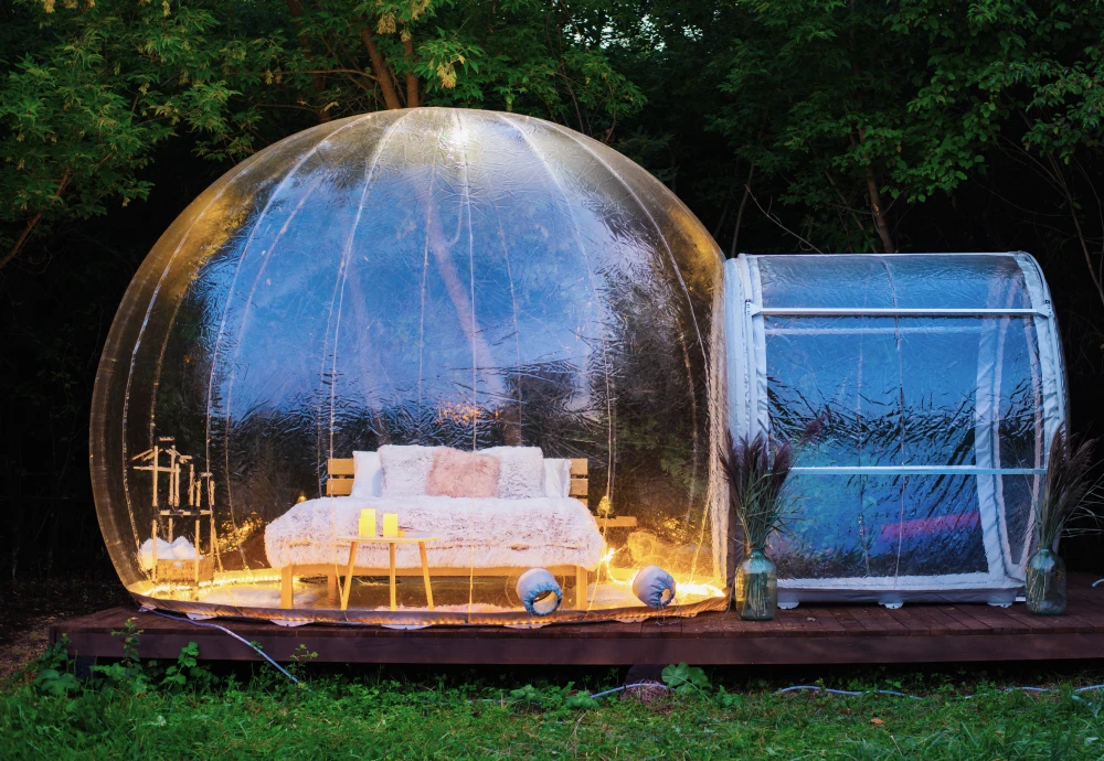 portable bubble tent