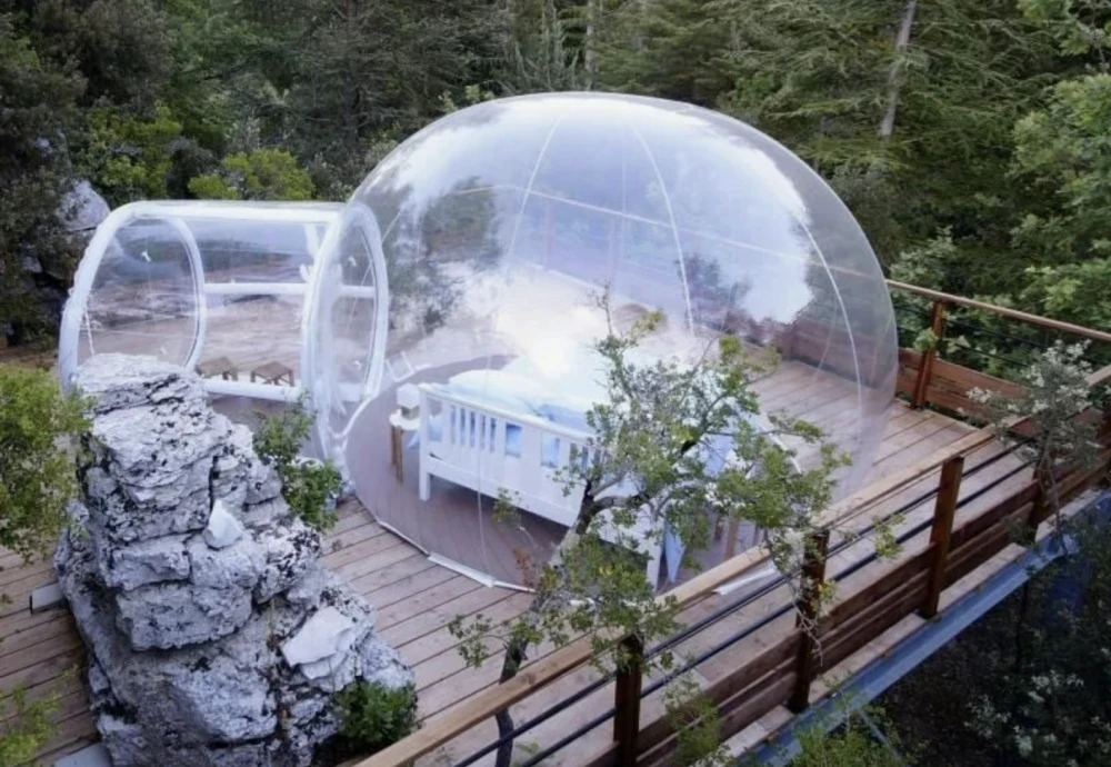 glamping bubble tent near me